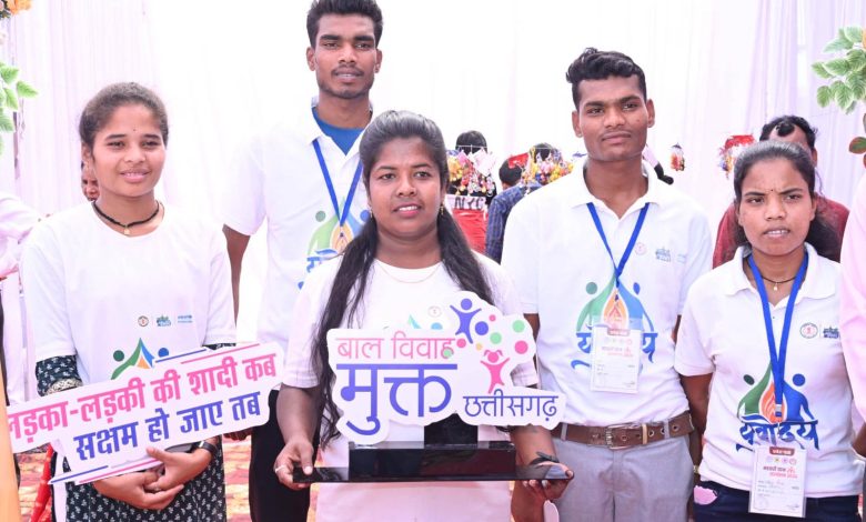 Empowered youth of Bastar unite to end child marriage