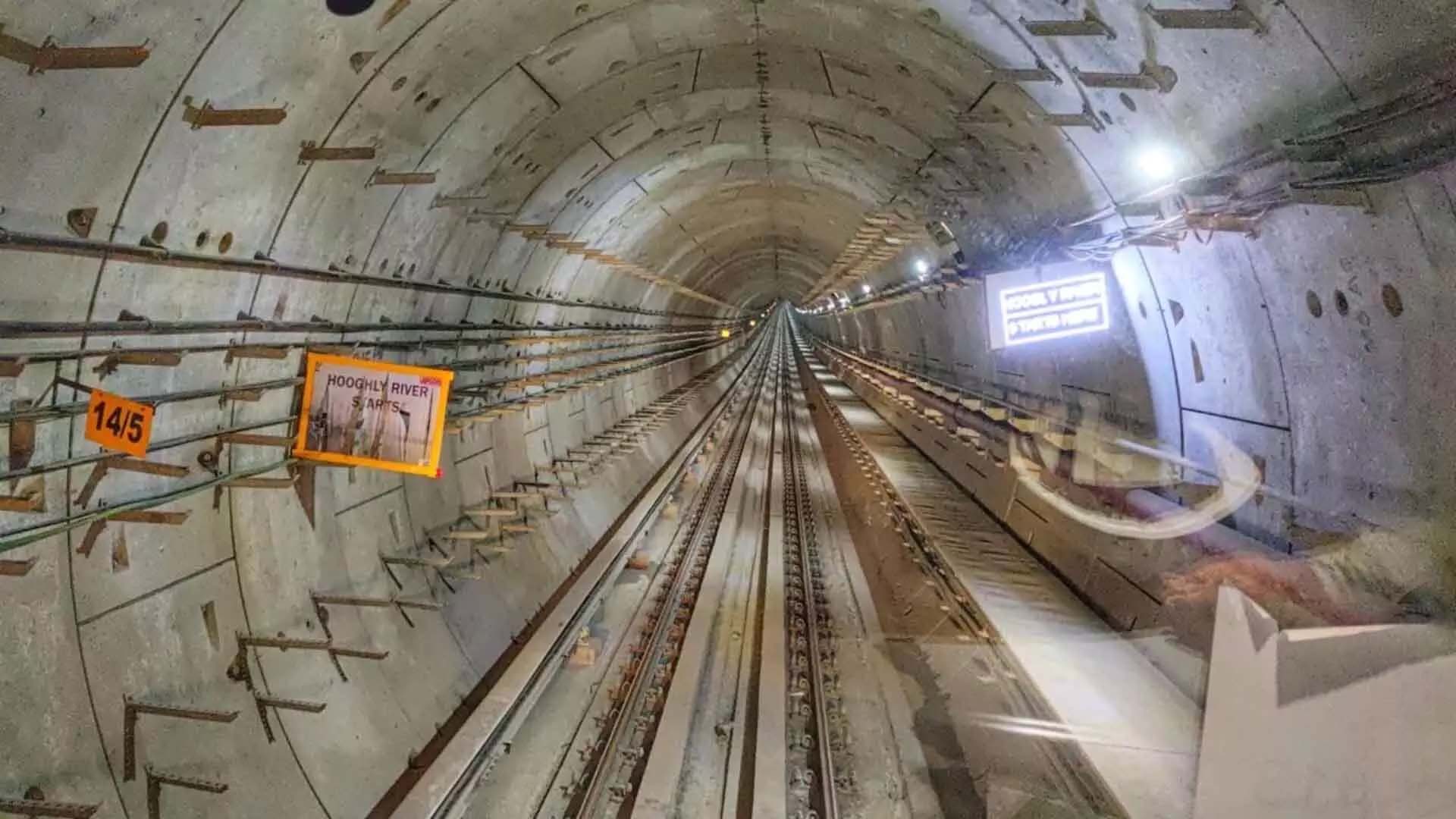 Underwater metro tunnel will be inaugurated on March 6