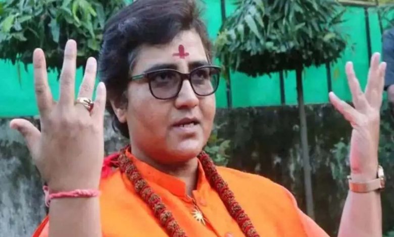 MP Pragya Thakur vented out her anger on the media about ticket being deducted, said a big thing