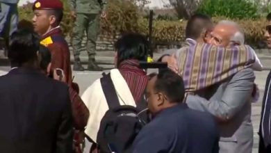 Prime Minister Narendra Modi reached Bhutan