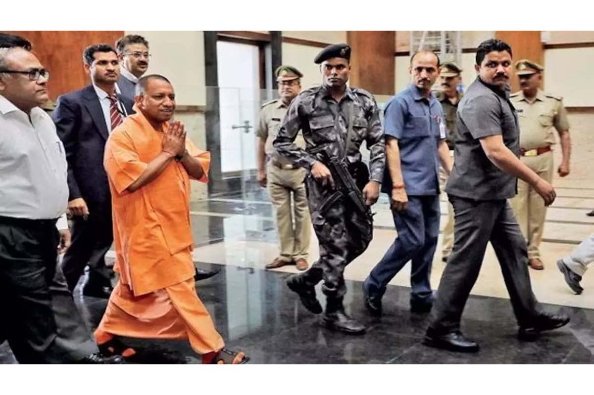 Threat to bomb CM Yogi Adityanath, created panic