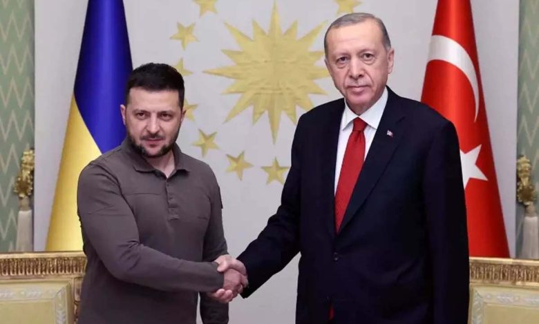 Turkish President met Ukrainian President Zelensky