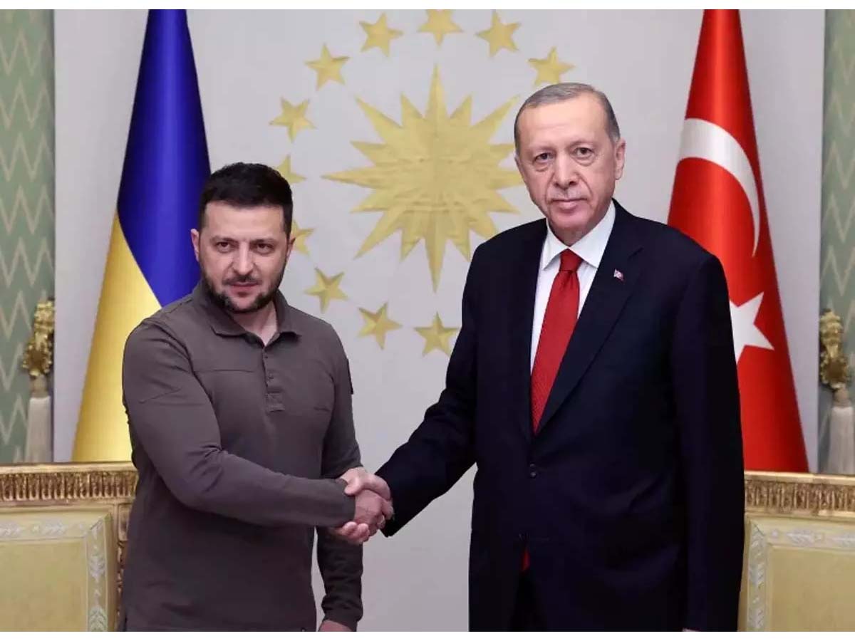 Turkish President met Ukrainian President Zelensky