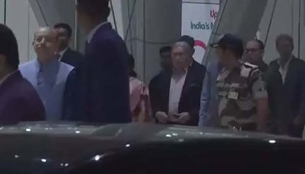 New Zealand's Deputy Prime Minister and Foreign Minister Winston Peters reached Ahmedabad