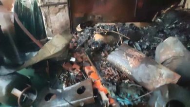 Cylinder burst in fire in shop, goods worth Rs 40 lakh destroyed