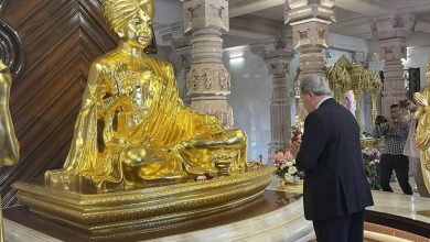 Deputy Prime Minister of New Zealand visited Akshardham Temple