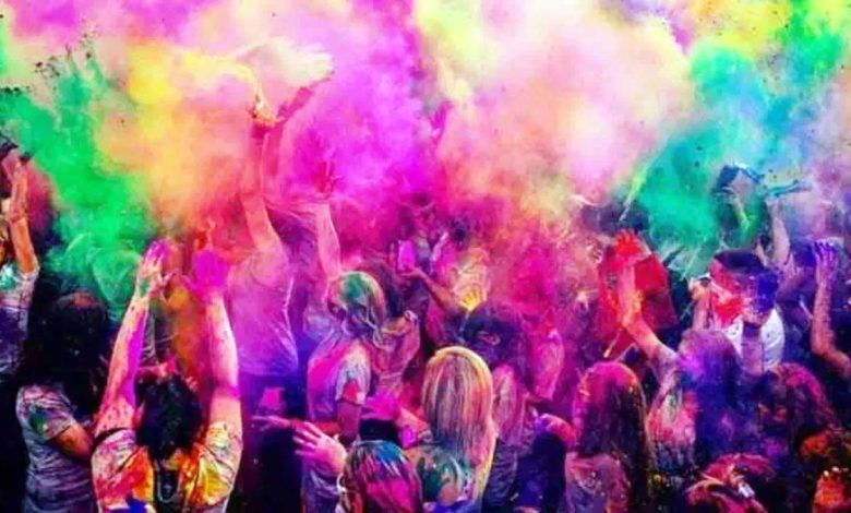 Holi is celebrated in a unique way at these places in India