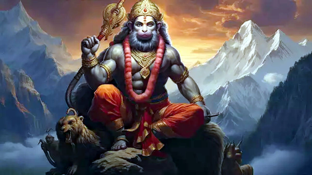 Do not put such picture of Hanuman ji even by mistake