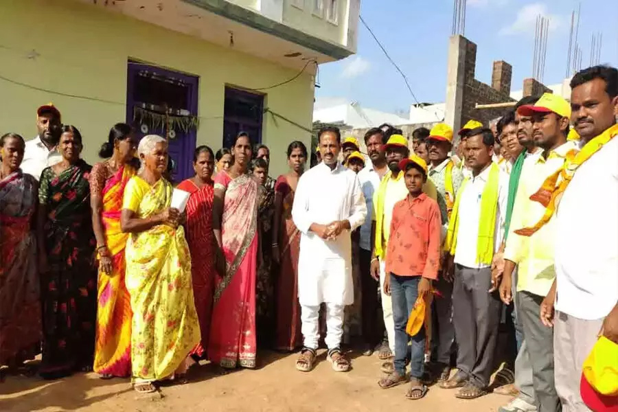 Kandikunta Venkata Prasad campaigned in Kadiri