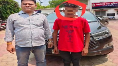 Innova car stolen in Raipur, minor boy arrested