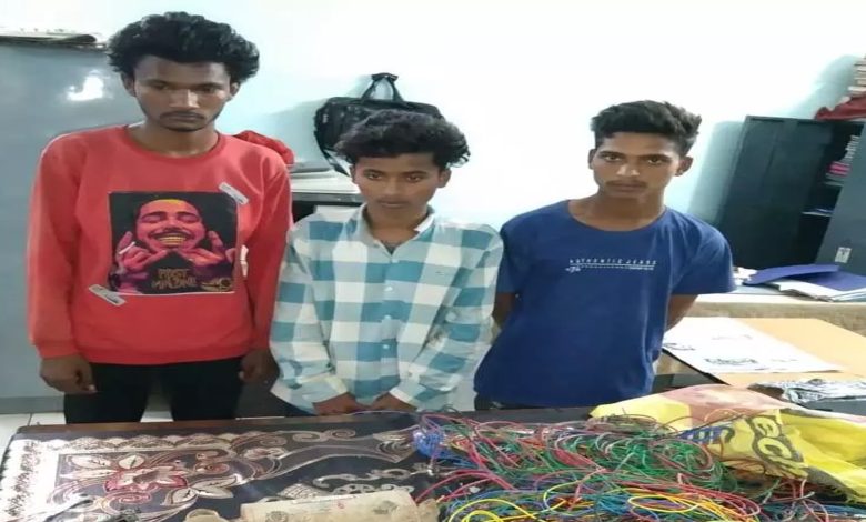 Accused who stole wire and pump from Sune houses arrested