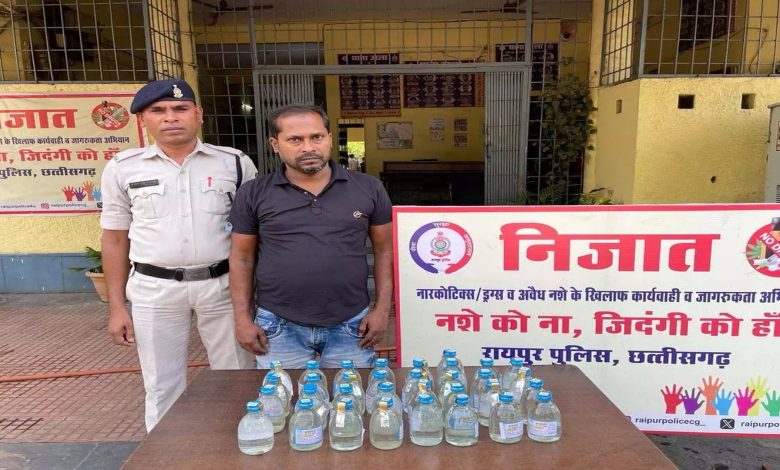 Kochiya, who sold illegal liquor in Urla, arrested