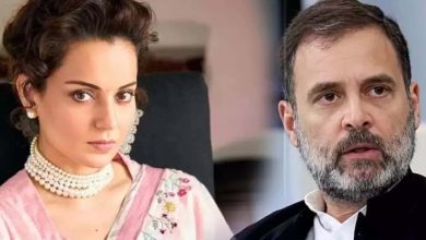 Kangana Ranaut targets Congress leader Rahul Gandhi