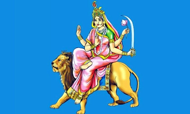 Maa Chandraghanta is worshiped today, the third day of Chaitra Navratri