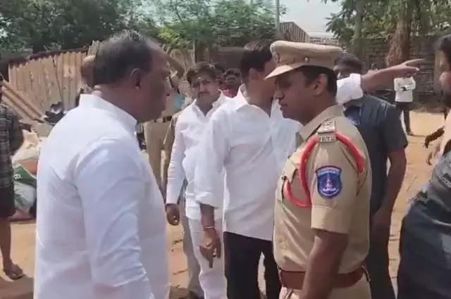 BRS MLA Malla Reddy detained