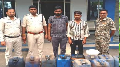 Police raided dhaba and house, illegal diesel seized