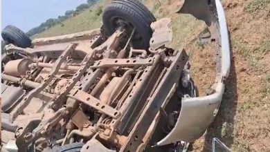 Innocent killed, three injured as car overturns