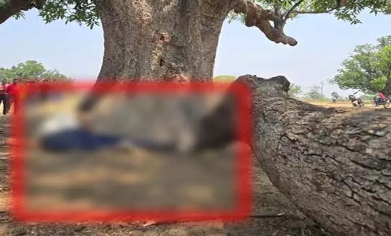 Dead body of a young man found under a tree, sensation spread in the village