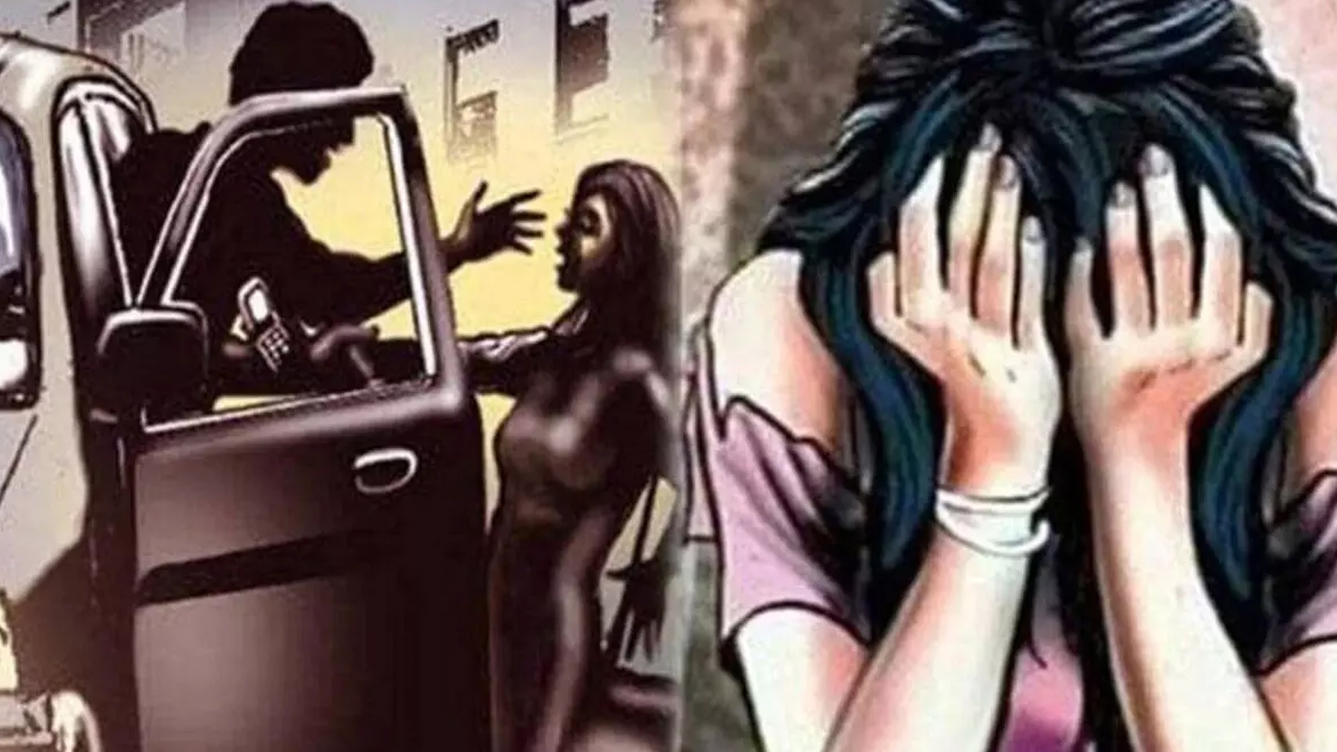 Rape in a moving car, woman raped in the car all night on the pretext of giving lift