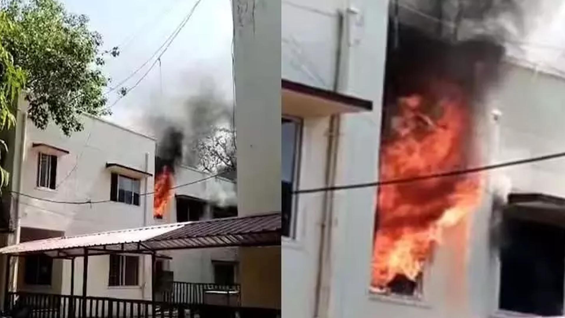 Massive fire breaks out in SP office, creates chaos