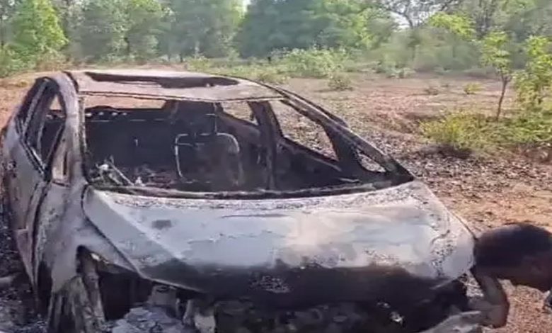 Teacher burnt alive while traveling in car, incident happened due to short circuit