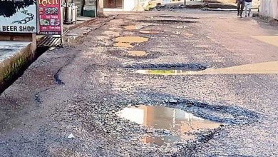 Kullu bus stand road in pitiable condition