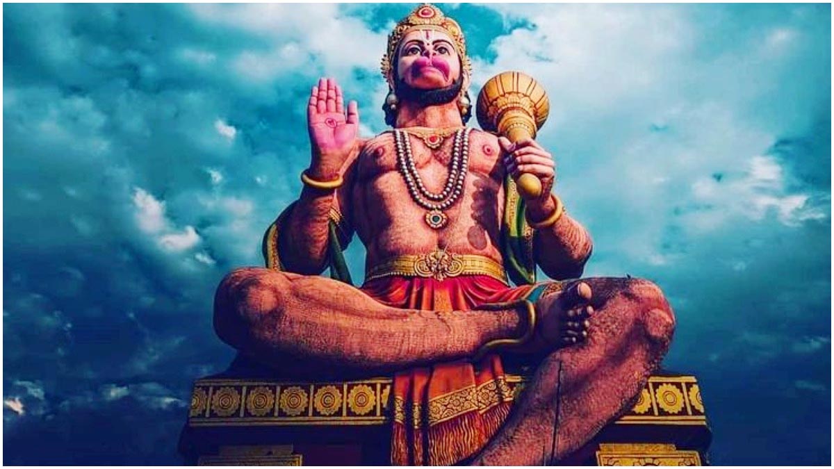 To get progress in life, take holy darshan of Lord Hanuman