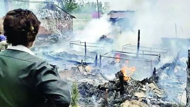 Four slums reduced to ashes due to fire in Pandoga