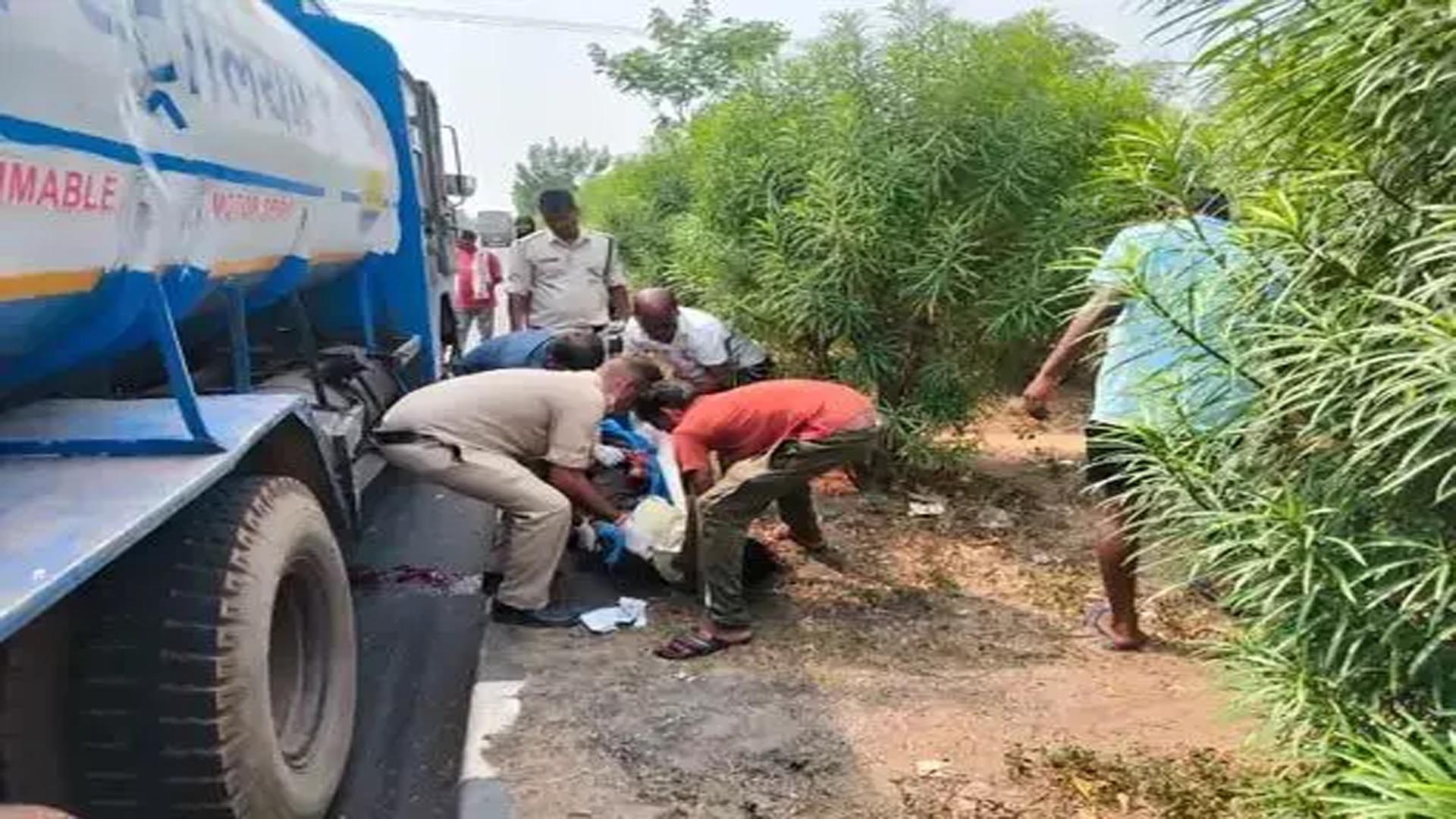 Farmer died on Mahasamund-Raipur Road