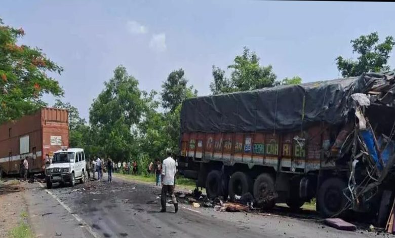 CG Accident: Driver dies in collision between container and truck