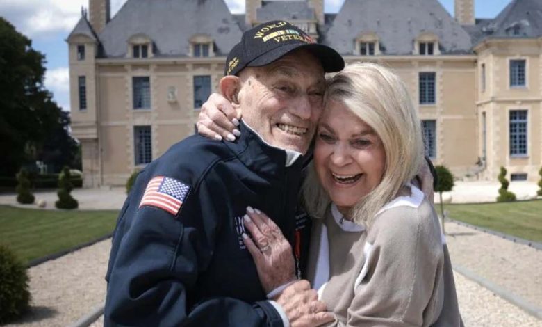 World War II, 100-year-old veteran, D-Day, 96-year-old fiancée, France, marriage,