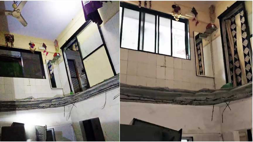 Mumbai: 45-year-old man injured after floor collapses, this is the second incident in 3 days