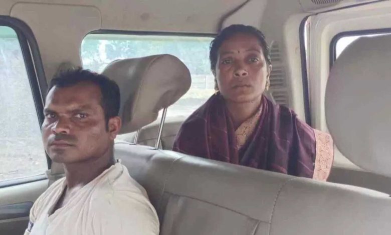 Murder in Raipur paper mill, hit with rod, husband and wife arrested