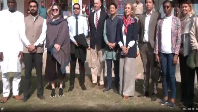 Diplomats from 15 countries reached Jammu and Kashmir to witness the celebration of democracy