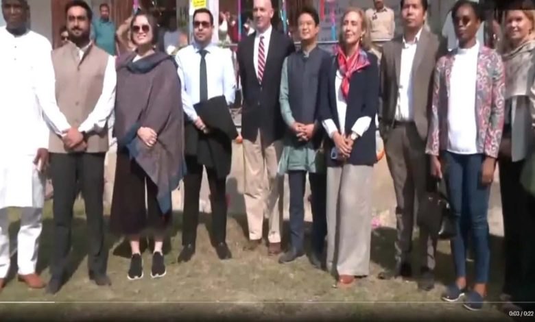 Diplomats from 15 countries reached Jammu and Kashmir to witness the celebration of democracy