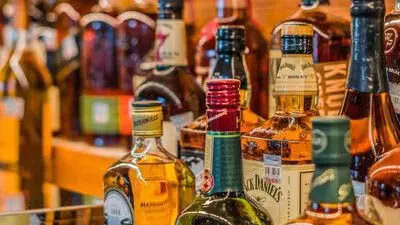 Huge drop in revenue from liquor sales