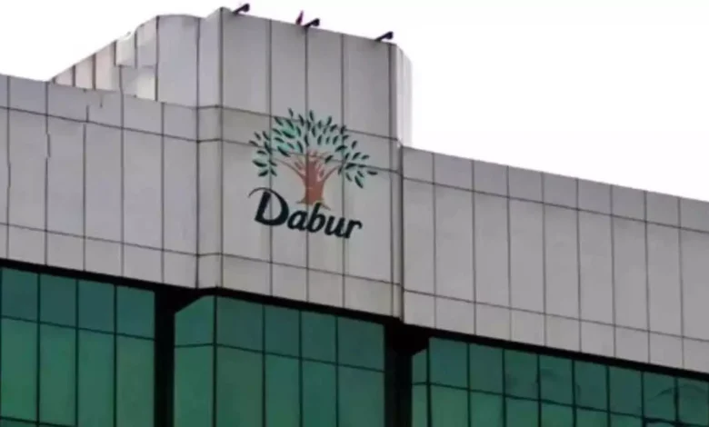 Dabur India fell more than 6%