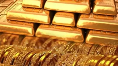 Biggest fall in gold prices in December