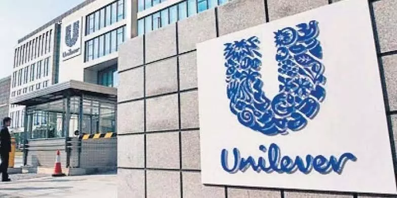 Hindustan Unilever share price down by -3.45%