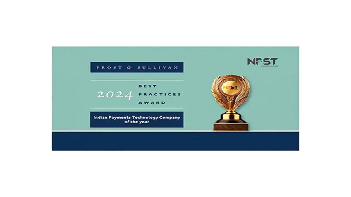 NPST Honored with Frost & Sullivan Technology Company of the Year Award