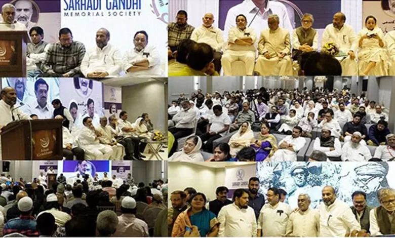 Sarhadi Gandhi Memorial Society organized a seminar on community progress