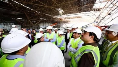 Gautam Adani visits Navi Mumbai airport, to be inaugurated in June