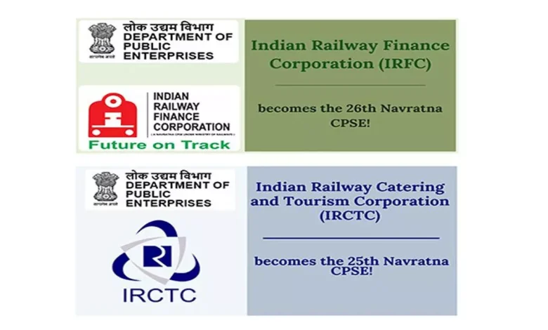 Centre grants Navratna status to IRCTC, IRFC