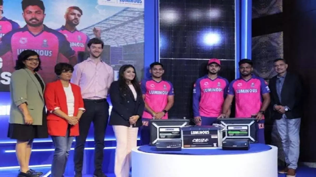 Luminous Power Technologies and Rajasthan Royals further strengthen partnership