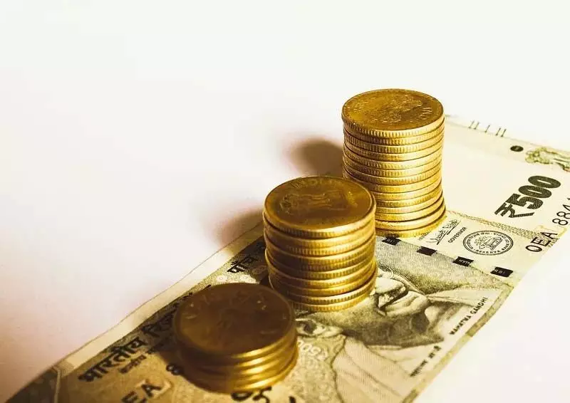 Rupee falls 42 paise to close at 84.77 due to border tension