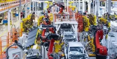 Japan's factory output fell at a slower pace in May