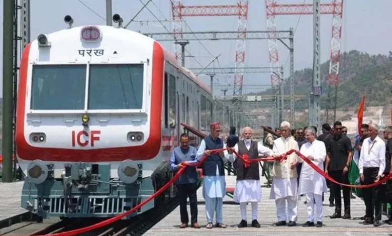 The long-awaited Chenab rail bridge will connect Kashmir with the rest of India