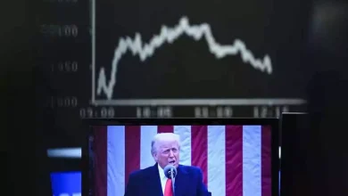 Stock markets fall due to Trump's tariffs