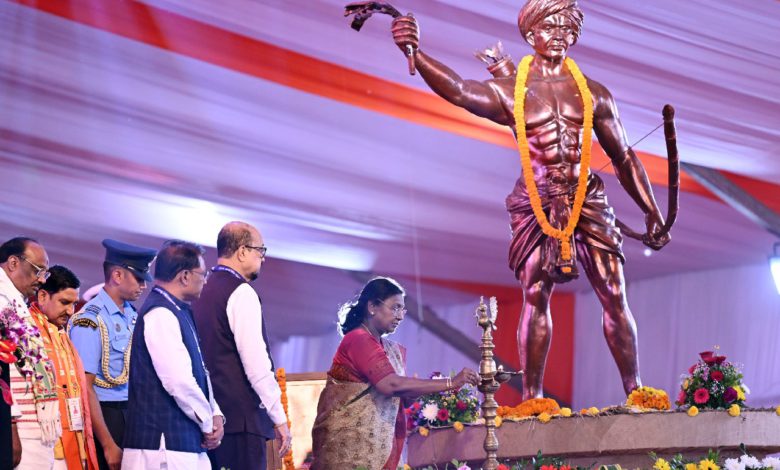 President Murmu said that preservation of tribal culture is a part of daily life