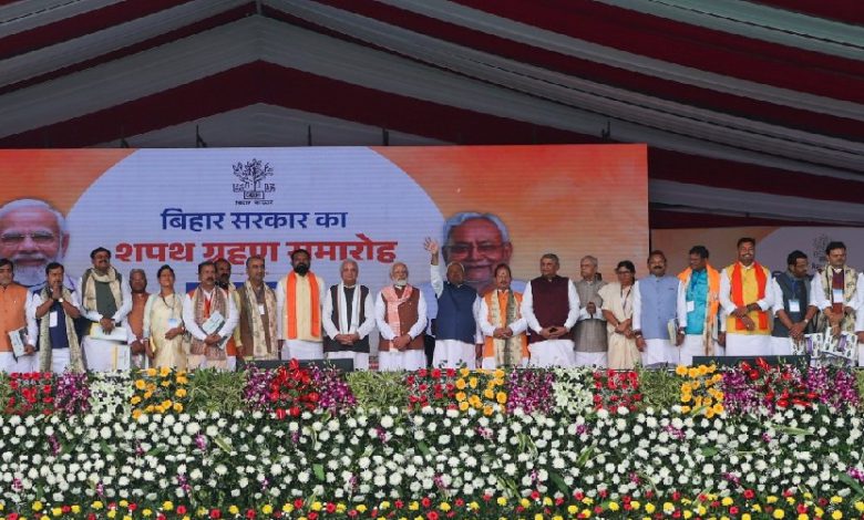 Nitish Kumar forms a balanced cabinet, includes 26 faces from different communities